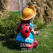 Фигура Девочка божья коровка - фото 39488