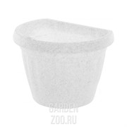 Горшок ТЕРРА настенный 15*11,5 1л мраморный - фото 39543