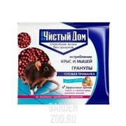 Чистый дом Гранулы от крыс и мышей 125гр - фото 39648