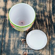 Набор горшков ОВАЛ 3шт декупаж - фото 39717