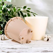 Горшок Лондон 23см 5л сливочный - фото 39807