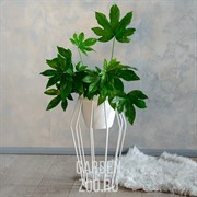 Подставка для цветов напольная Лофт высота 50см кованая 66-402 - фото 39909