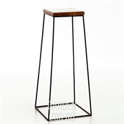 Подставка для цветов металл и дерево Лофт 66-414 - фото 39932