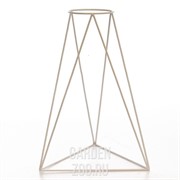 Цветочница напольная Лофт белая металл высота 73см 66-419 - фото 39944