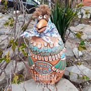 Кашпо Птица Счастья (курочка) - фото 39975