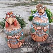 Кашпо Птица Счастья (курочка) - фото 39977