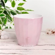 Кашпо Соло Руби 3л розовый жемчуг - фото 40249