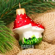 Украшение ёлочное Грибочки 6см - фото 40321