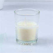 Свеча ароматическая в стекле ваниль 5см - фото 40330