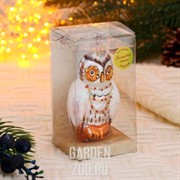 Украшение ёлочное Сова ручная работа 11см - фото 40337