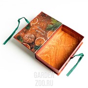 Коробка-книга Счастья в Новом Году 20х12,5х5см - фото 40356