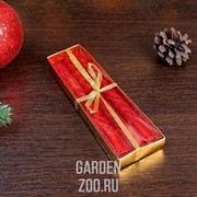 Набор свечей витых 1,5*15см 3 шт красный - фото 40709