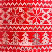 Коробка круглая подарочная Вязка 19,5*22 см - фото 40718