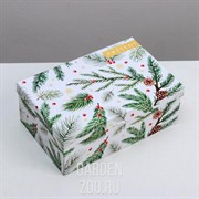 Коробка Новогодний подарок 26х17х10см - фото 40721
