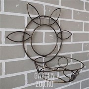 Подставка настенная на 1 цветок - фото 40837