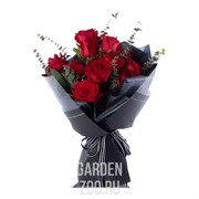 Фетр Ламинированный с пленкой 52,5см х 30см черный(20 листов) - фото 40899