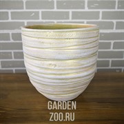 Горшок МОДЕРН бутон оливка 24см - фото 41121