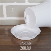 Горшок Сити 0,7л белый - фото 41178