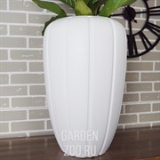 Кашпо Гаджа среднее 40*60см белый - фото 41204