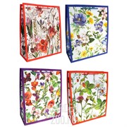 Сумочка с тиснением Цветы 26*32*12см - фото 41338