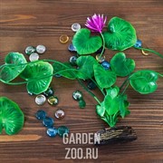 Растение ТРИТОН пластмасcовое 46см 4670 - фото 41535