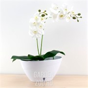 Кашпо Калипсо 3,3л белый-белый - фото 41787