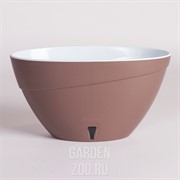 Кашпо Калипсо 3,3л шаде-белый - фото 41793