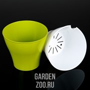 Кашпо Афина 1л киви - фото 41900