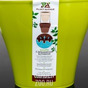 Кашпо Афина 1л киви - фото 41901