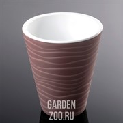 Кашпо Валенсия 2,8л мокко - фото 41907