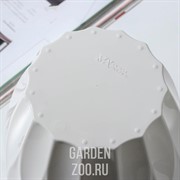 Кашпо Флюте 1,9л белый - фото 41916