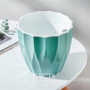 Кашпо Флюте 1,9л нефрит - фото 41918