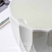 Кашпо Флюте 3л белый - фото 41925