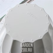 Кашпо Флюте 3л белый - фото 41926