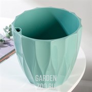 Кашпо Флюте 3л нефрит - фото 41928