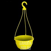 Горшок Мальва подвесной фисташковый 4,7л - фото 41947