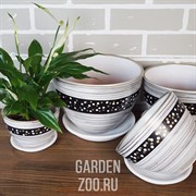 Набор горшков ДИОР 4шт - фото 41988