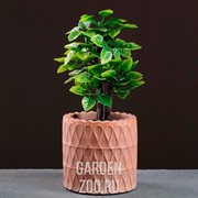 Кашпо БАРОККО 0,48л пудра - фото 42000