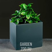 Кашпо ЛОФТ 0,2л антрацит - фото 42004