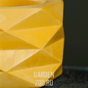 Кашпо РОМБЫ 0,15л желтый - фото 42015