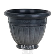 Кашпо Истриа 60л графит - фото 42026