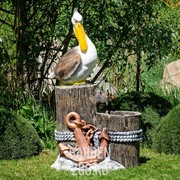 Фонтан садовый с пеликаном стеклопластик U08931 - фото 42129