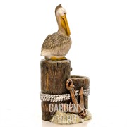 Фонтан садовый с пеликаном стеклопластик U08931 - фото 42130