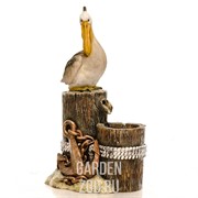 Фонтан садовый с пеликаном стеклопластик U08931 - фото 42132