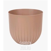 Горшок Альфа 6л фраппе с вкладышем - фото 42182