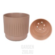 Горшок Бета 1,4л фраппе с вкладышем - фото 42186