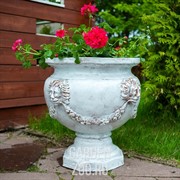 Вазон садовый для цветов Львы под патину U07927-WP - фото 42225 Вазон садовый для цветов Львы под патину U07927-WP - фото 42225