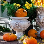 Вазон садовый для цветов Львы под патину U07927-WP - фото 42227 Вазон садовый для цветов Львы под патину U07927-WP - фото 42227