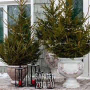 Вазон садовый для цветов Львы под патину U07927-WP - фото 42228 Вазон садовый для цветов Львы под патину U07927-WP - фото 42228