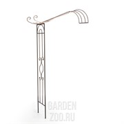 Полуарка садовая металлическая 863-33R - фото 42279